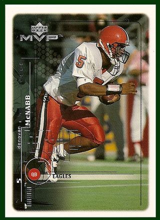 1999 upper deck mvp 220 donovan mcnabb rc the 1999 upper deck