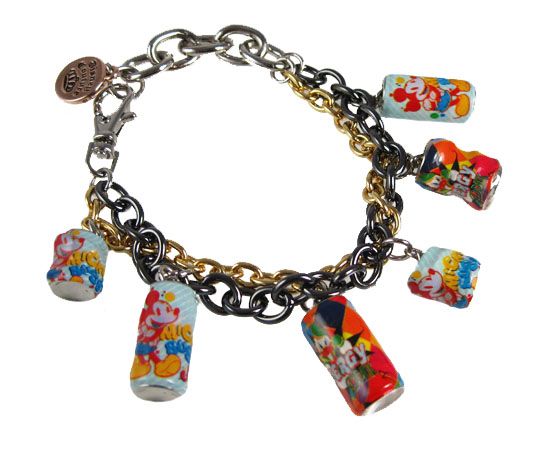 NEW DISNEY COUTURE JEWELRY Dr. X Romanelli Soda Crushed Cans Charm