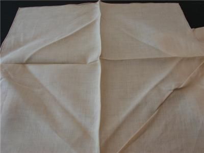 12 VINTAGE IRISH LINEN NAPKINS HEMSTITCHED 22 INCH PAPER TAGS UNUSED