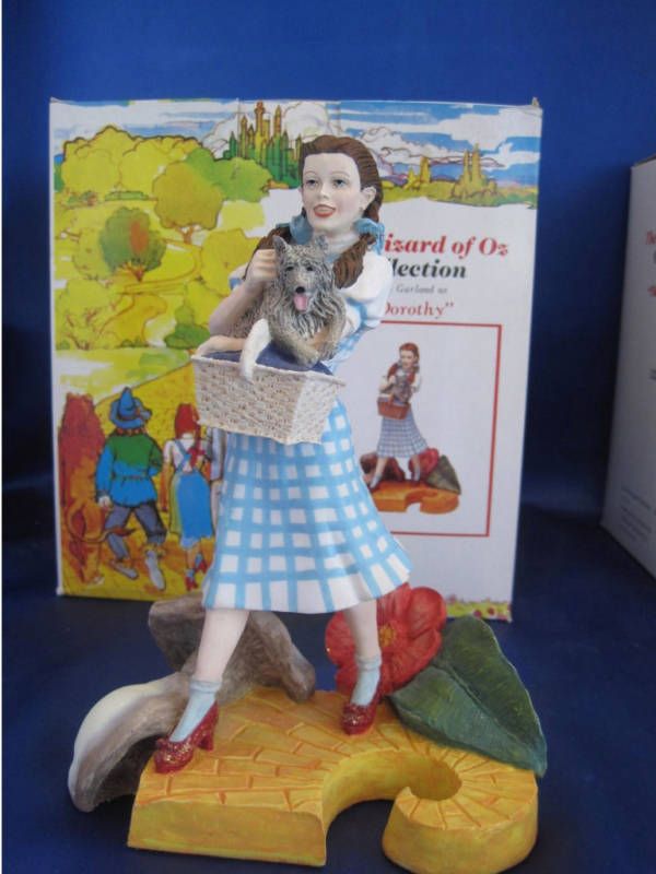 Grossman Wizard of oz Dorothy w Toto Figurine 8 5