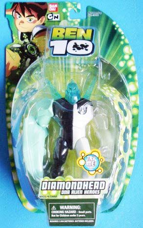 Ben 10 Ten DNA Alien Heroes RARE 1st Ed Diamondhead