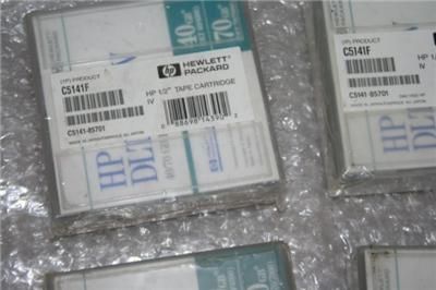 New HP C5141F DLT IV Data Tape Cartridge C5141 85701