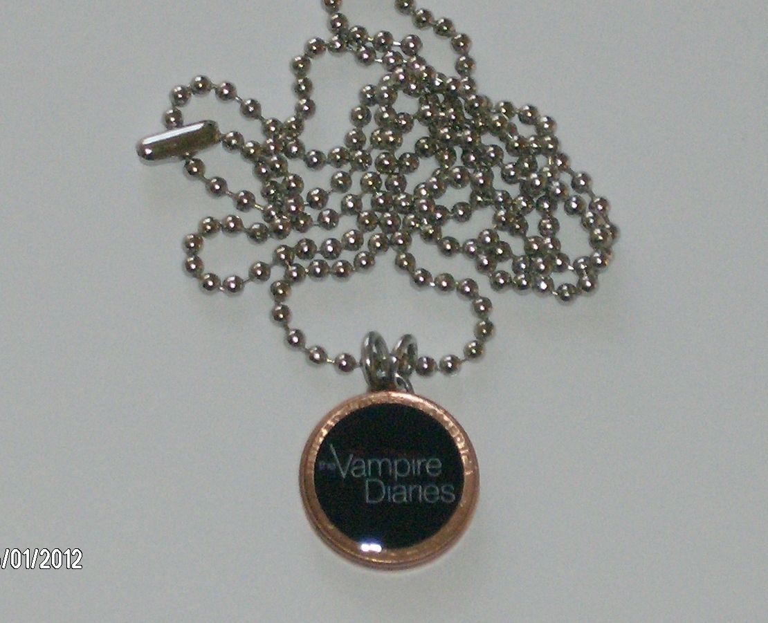 Lucky Penny Pendant The Vampire Diaries Charm 24 Necklace
