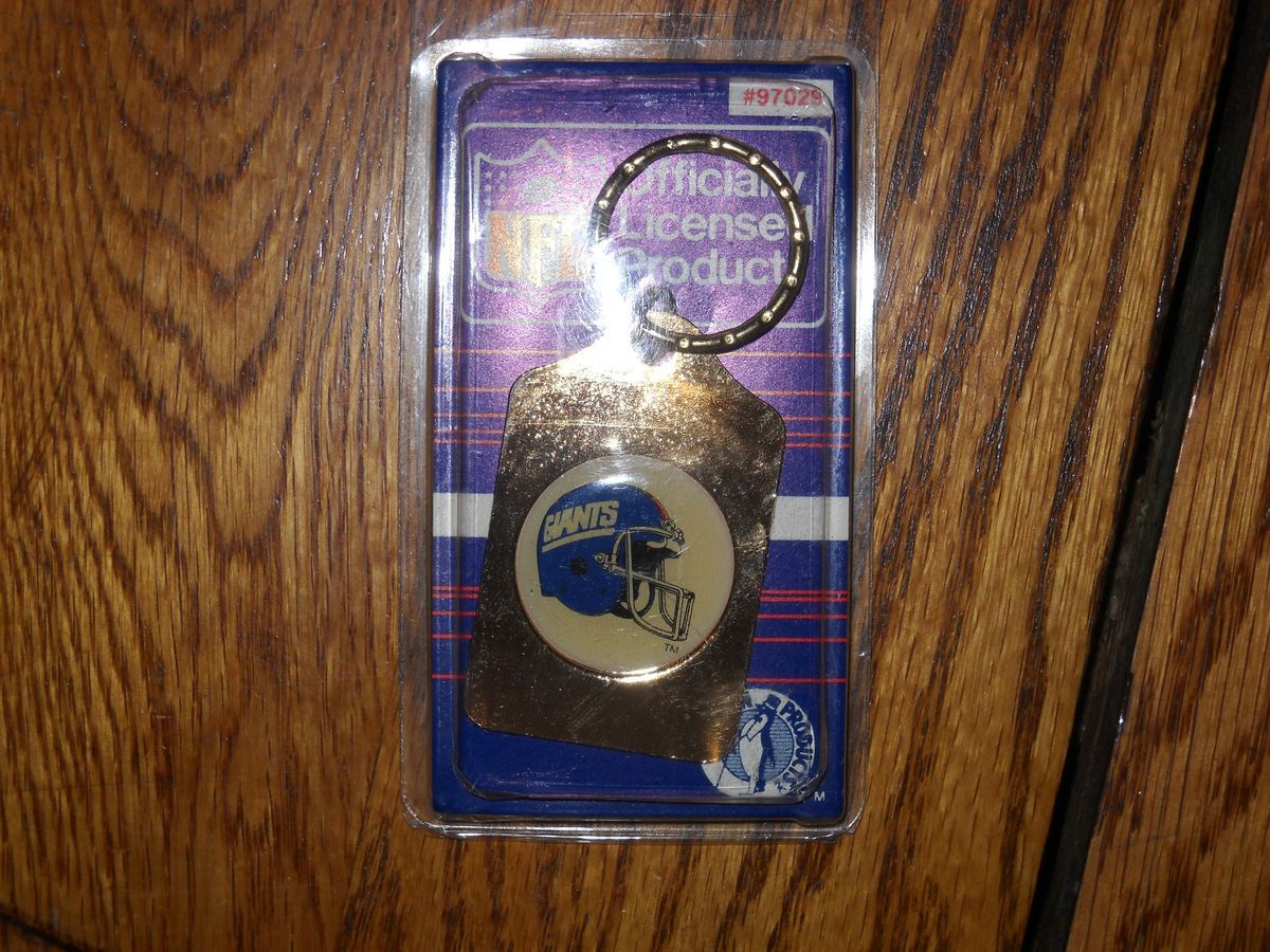 Metal Key Chain New York Giants NFL Ensignia