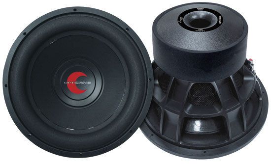 Lanzar OPTI1535D 15 3200W Car Optidrive Subwoofer Sub