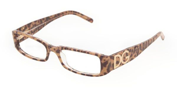 Dolce Gabbana Eyeglasses DG 3044B 739 Animal Print 50mm