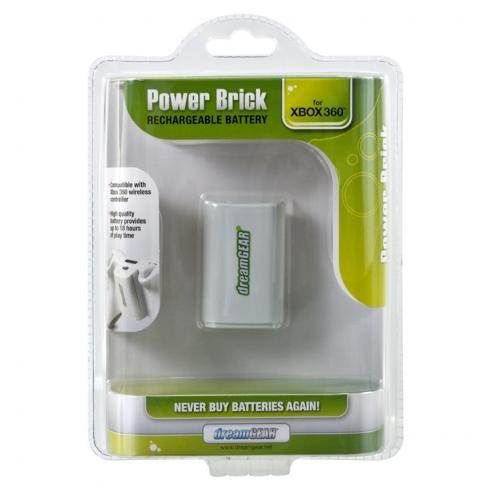 New DreamGEAR DG360 777 Power Brick Rechargeable Battery For Xbox 360