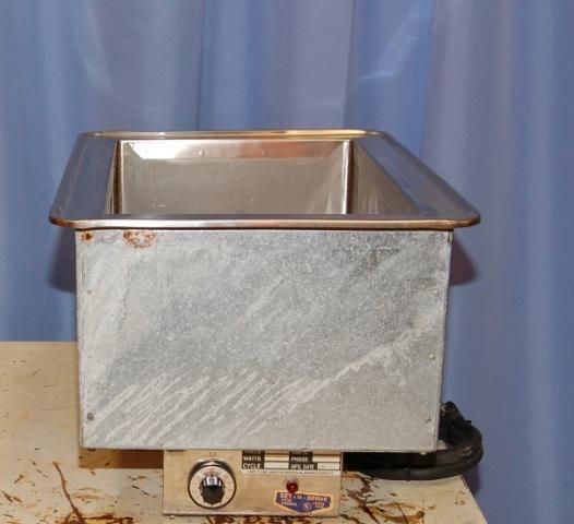 Used Atlas 1 Bay Drop in Hot Food Warmer, Model WIH D 1, 