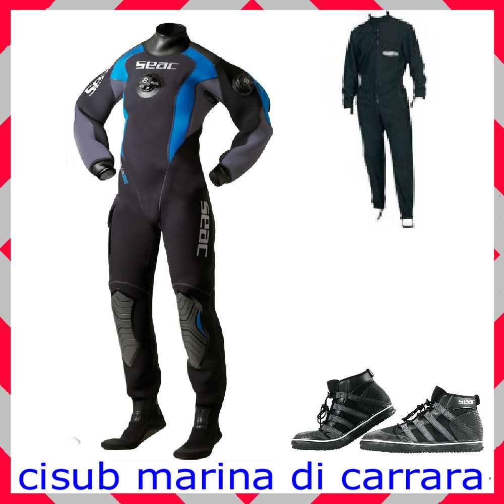 Seac Sub Muta Stagna New Dry Plus Donna Calzare Morbido Accessori It