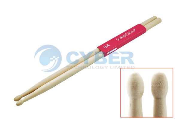 Pair Music Band Maple Wood Drum Sticks Drumsticks 5A DZ88 NEW