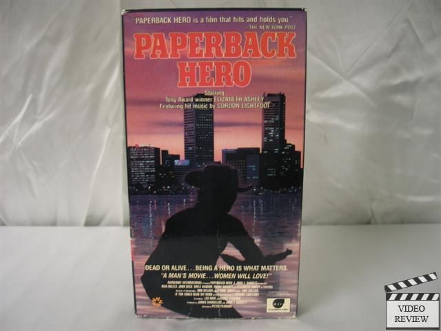 Paperback Hero VHS Keir Dullea, Elizabeth Ashley