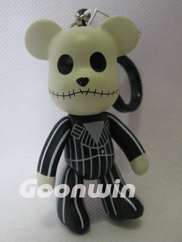 POPOBE Bear Nightmare before Christmas Jack Keychain Figure FPO1 32