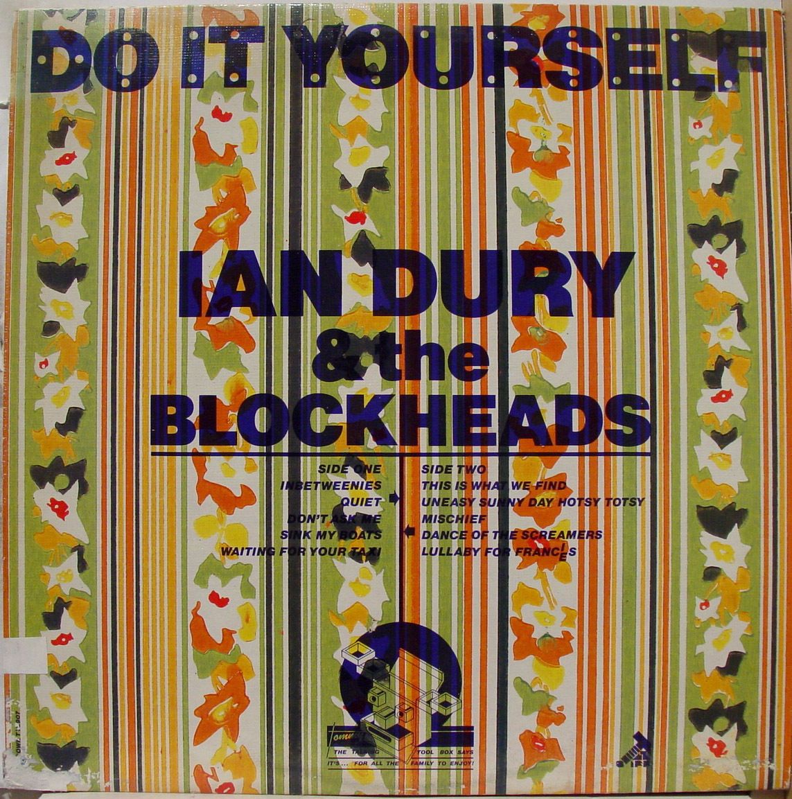 Ian Dury The Blockheads do It Yourself LP VG Seez 14 1st Press UK 1979