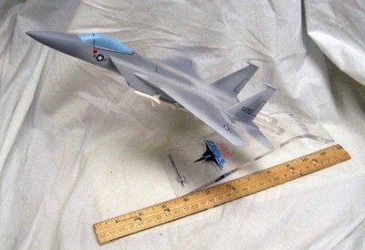  Precise Factory Airplane Desktop Model McDonnell Douglas F 15 Eagle