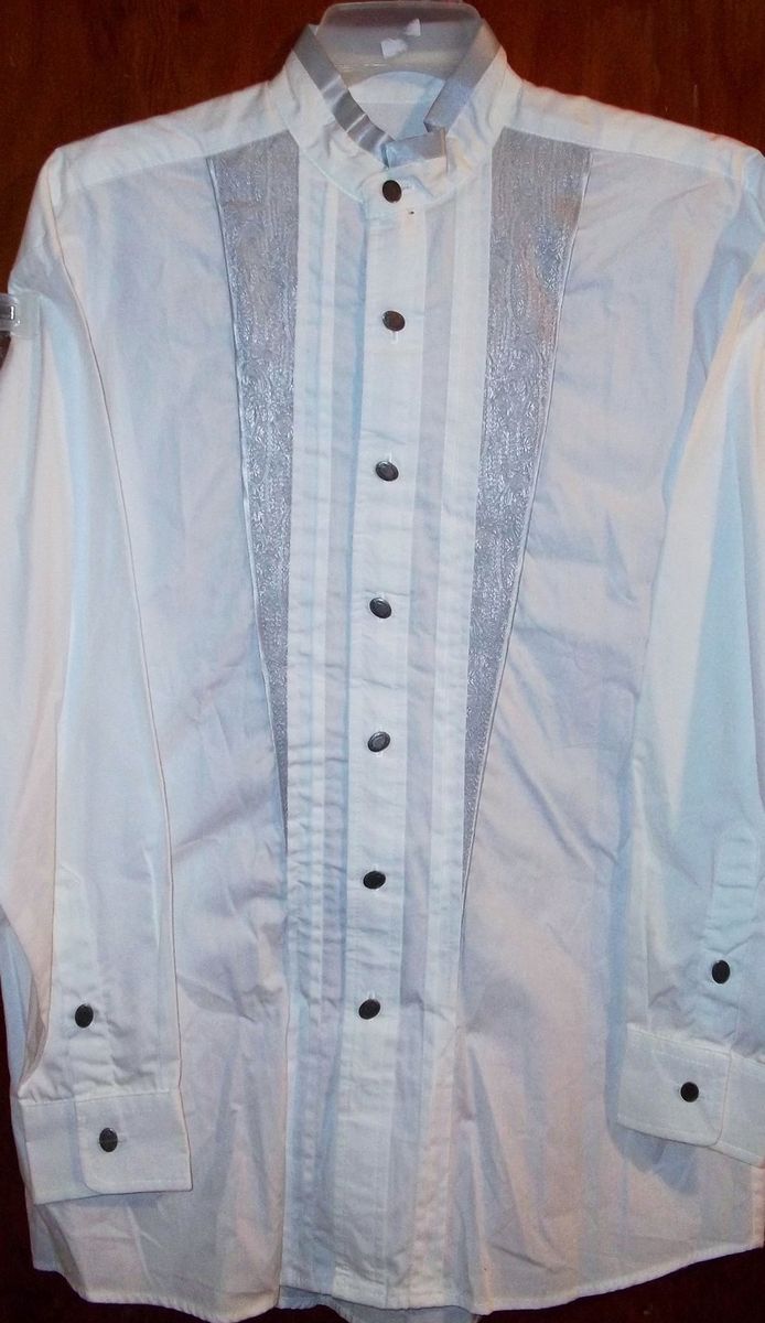 Mens Brooks Dunn Western Tuxedo Shirt Medium Final Reduction