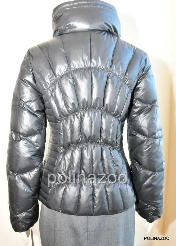 Guess Down Coat Lightweight Puffer Jacket Black White Green Blue New