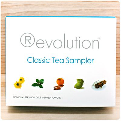 Revolution Herbal Tea Classic Tea Sampler Chamomile Mint Chai Citrus