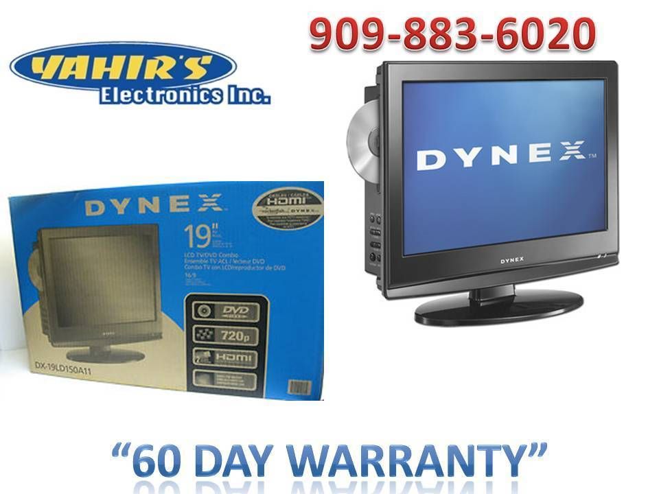 Dynex DX 19LD150A11 19 720p HD LCD TV / DVD player / Monitor