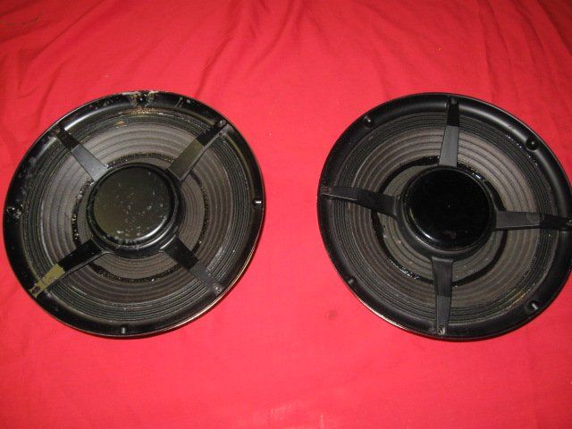 heathkit as22 woofer pair 10 8 ohm low rider versions very unusual