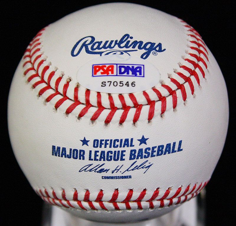 Doug Harvey Umpire Signed Autographed Baseball Ball PSA DNA S70546
