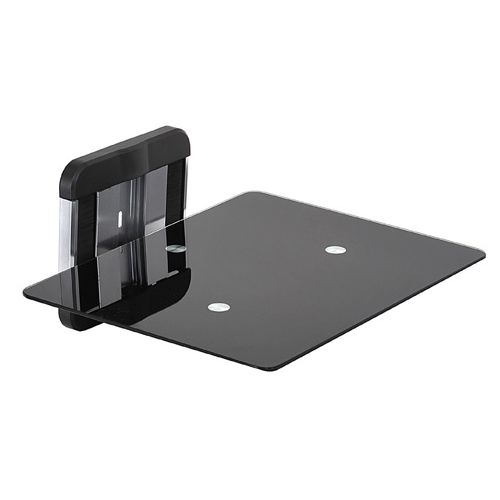 AVF Wall Mount Glass Shelf for TV AV Component Bluray Player Cable Box