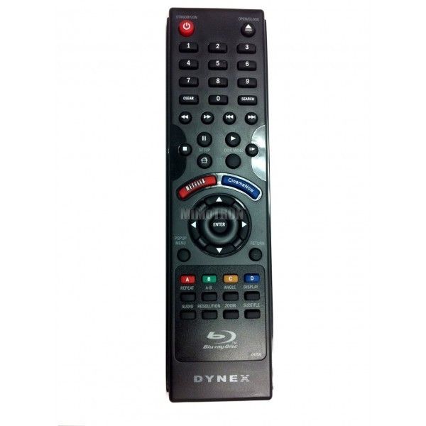 DYNEX D058 ORIGINAL BLU RAY PLAYER REMOTE CONTROL FOR DX WBRDVD1