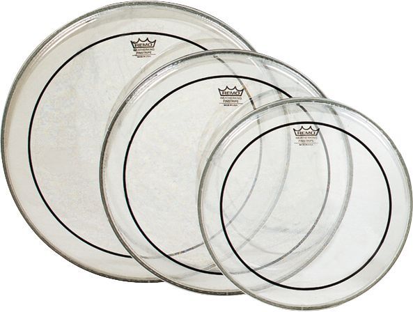  Remo Pinstripe Tom Drumhead Pack