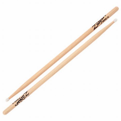Zildjian Super Series 7A Nylon Drumsticks, Single Pair   Natural