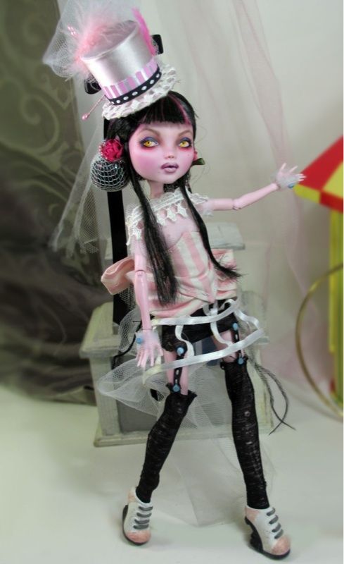 OOAK Monster High Ghostly Repaint by Nickii Rose 