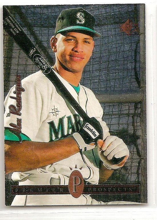 Alex Rodriguez 1994 SP Yankees Premiere Prospect Rookie