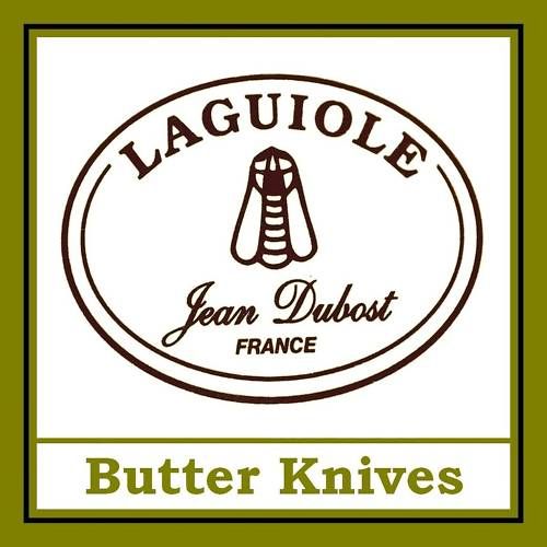 Laguiole Dubost Flatware 4 Butter Spreading Knives