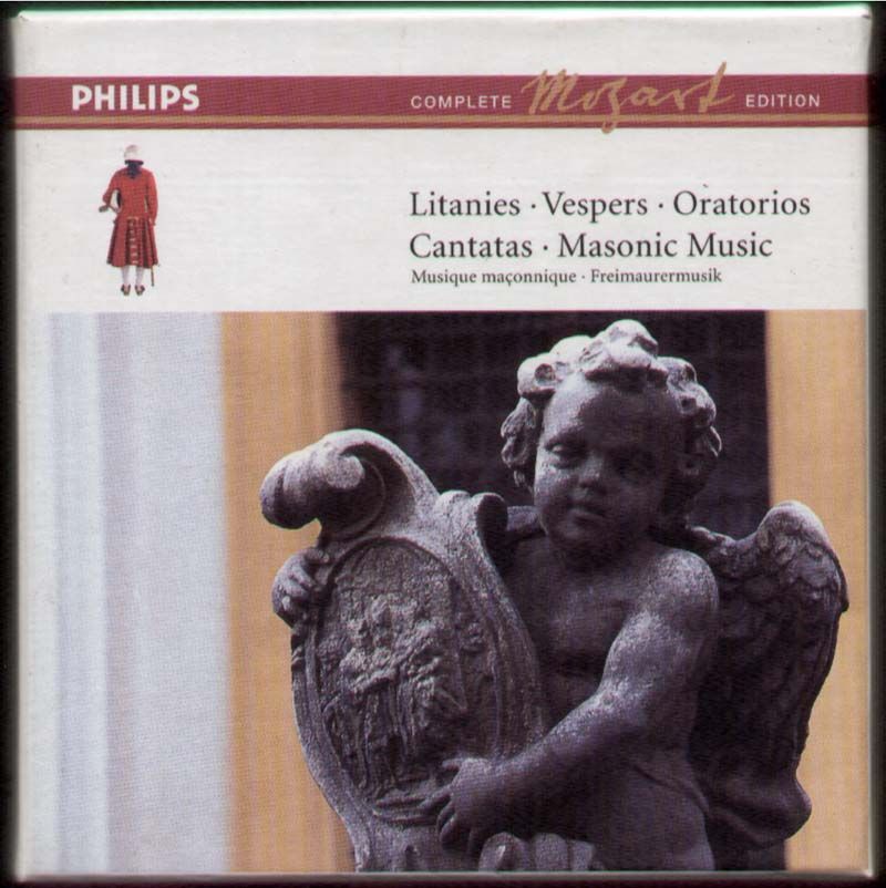 MOZART Complete Edition   LITANIES / VESPERS / ORATORIOS   13 CDs BOX