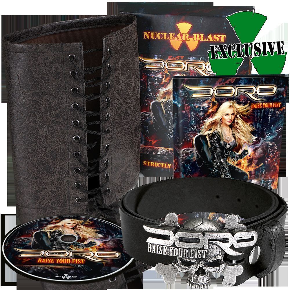 DORO RAISE YOUR FIST CD BOX SET MAILORDER EDITION Ltd 500 COPIES BRAND