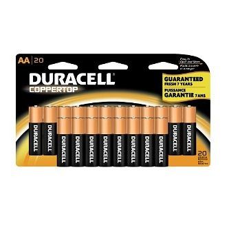 Lot of 13 Packs New Duracell AA 1 5 Volt Coppertop Alkaline Batteries