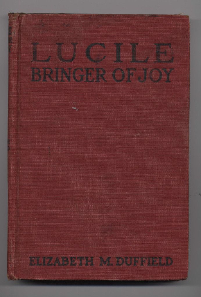  BRINGER OF JOY by Elizabeth Duffield (1917) first edition hardcover