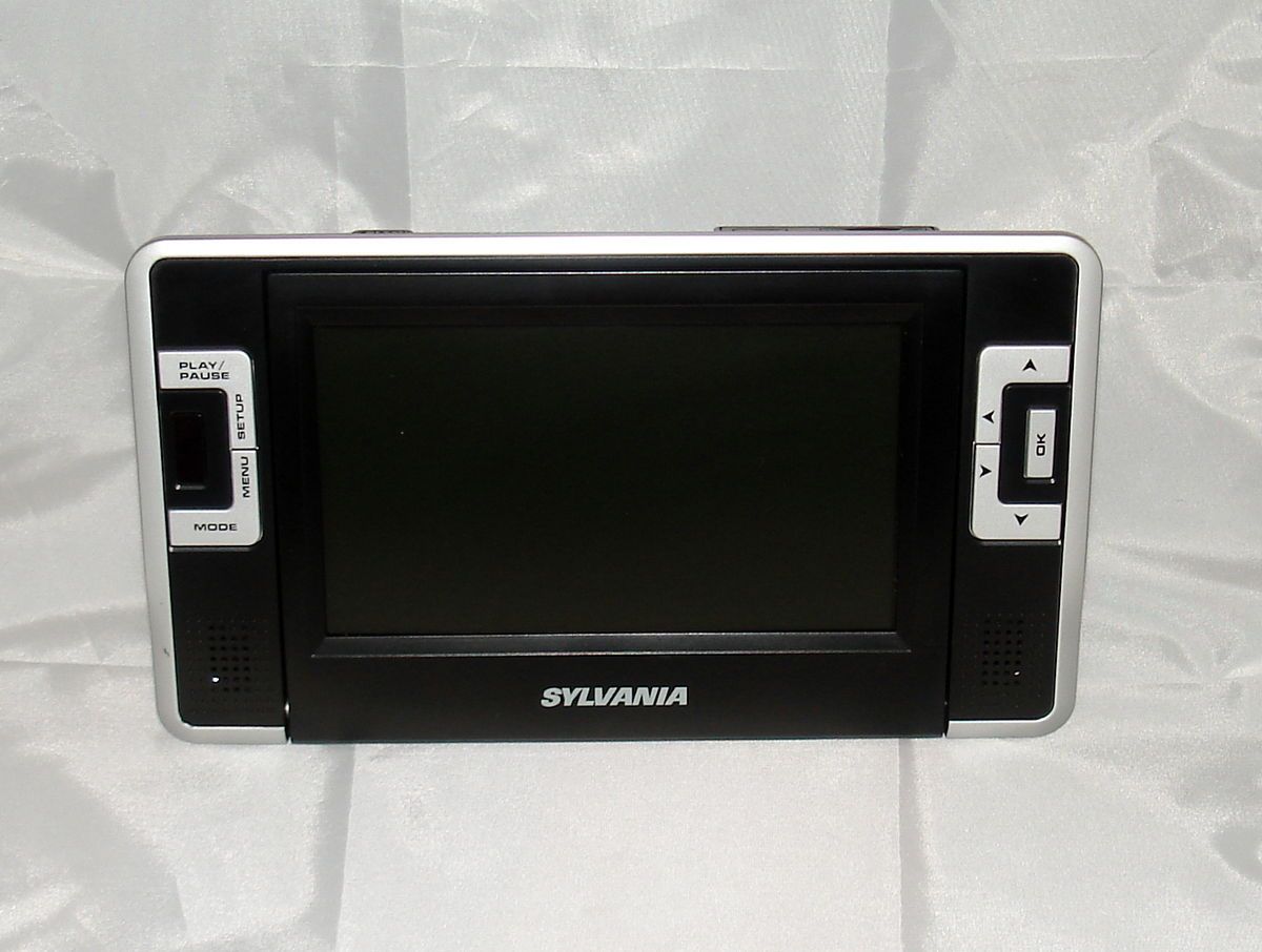 Sylvania SDVD8732 7 inch Dual Screen Portable DVD Player