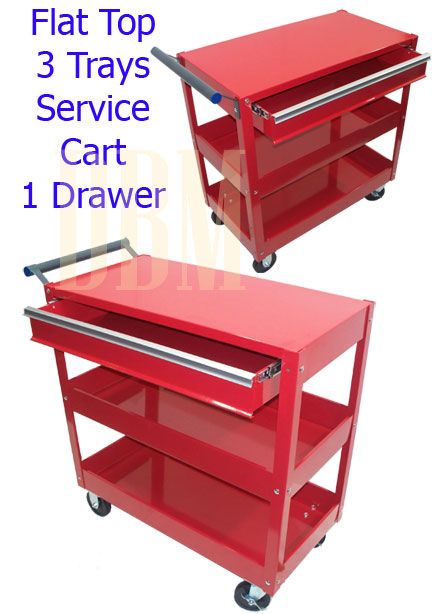 Trays Flat Top Utility Tool Service Cart MIG TIG Weld