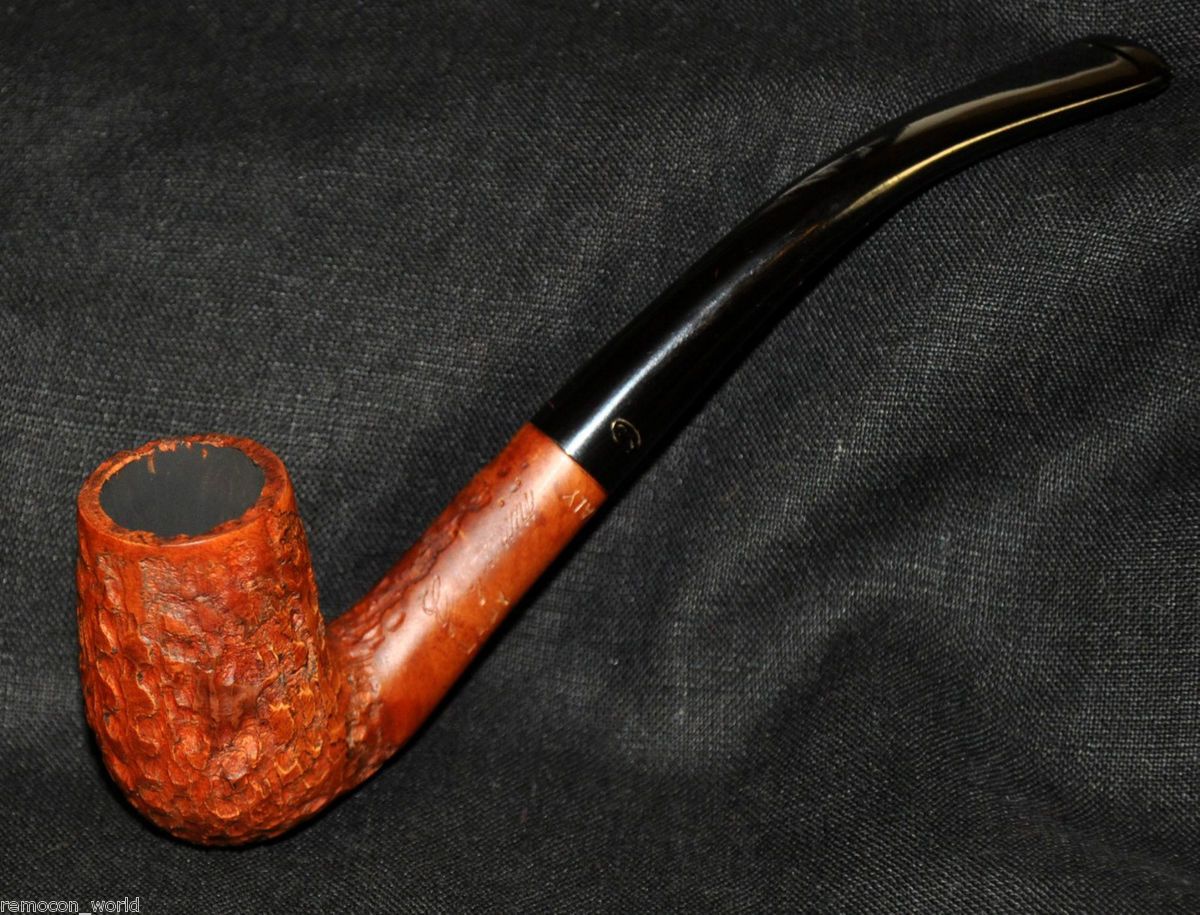  Bruyere Rusticated Tobacco Smoking Pipe by Gasparini® Italy