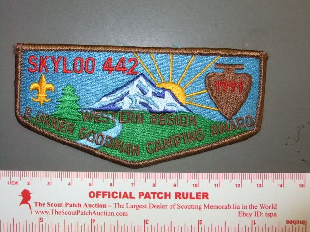 Boy Scout OA 442 Skyloo Flap 5288Z