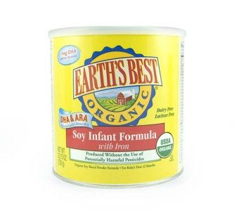 Earths Best Organic Soy Baby Formula 27 oz Free 2day