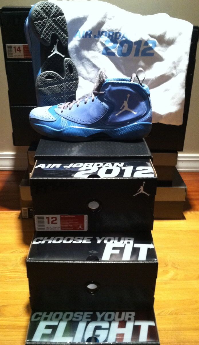 Nike Air Jordan AJ 2012 System of Flight UNC Size 12 BNIB with Receipt