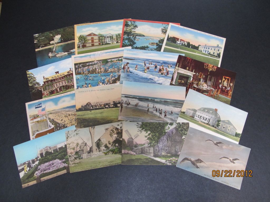 Lot of 21 Postcards Long Island Coney Island Staten Island New York