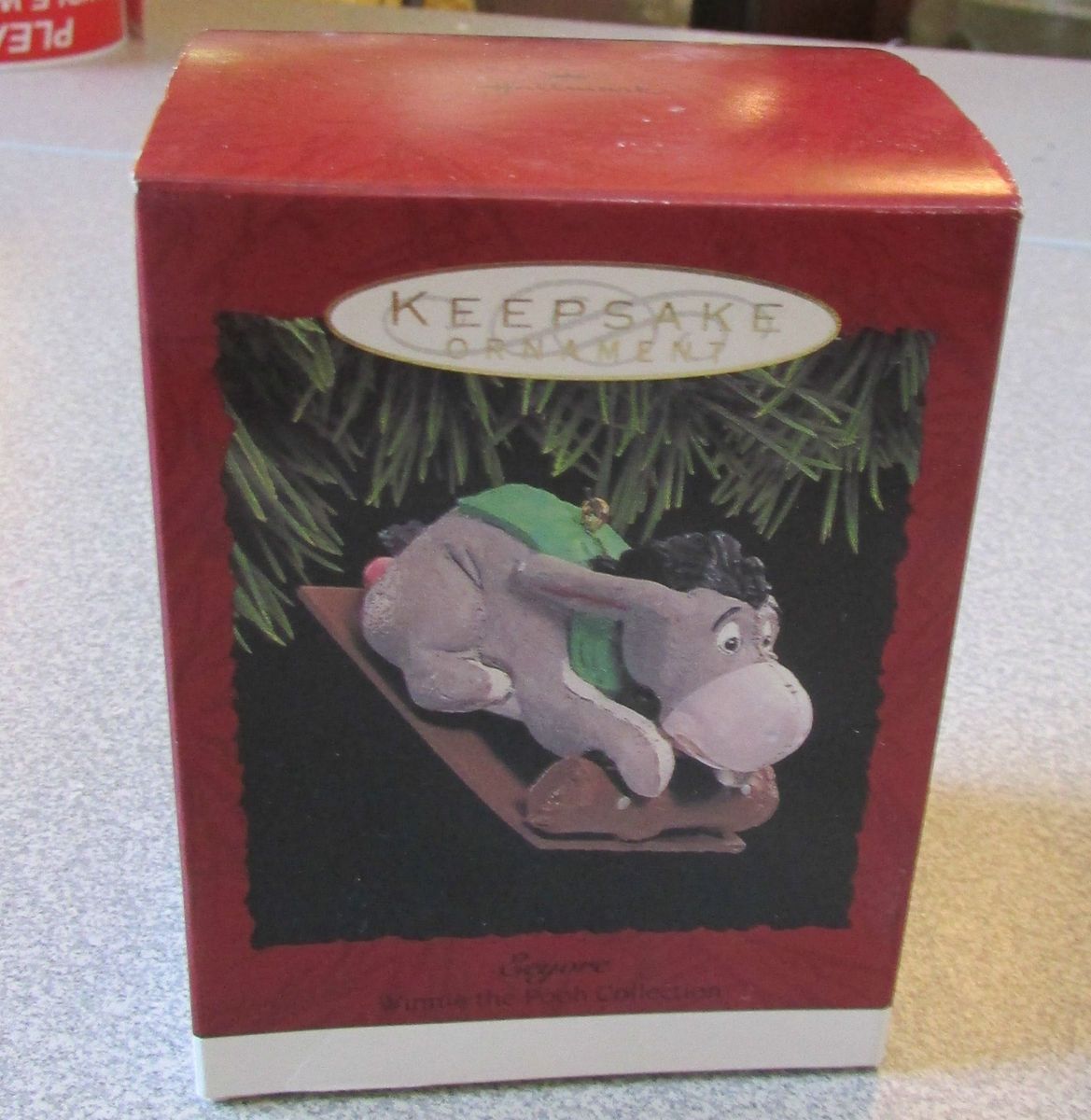   KEEPSAKE CHRISTMAS ORNAMENT DISNEY EEYORE WINNIE THE POOH COLLECTION