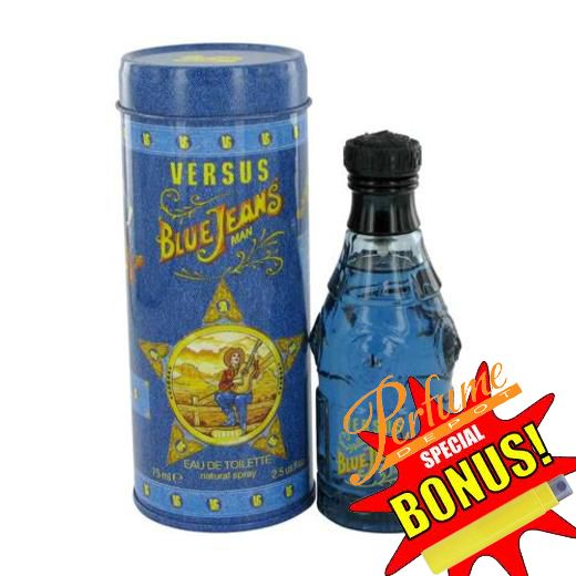  BLUE JEANS 3.4 oz 100 ml eau de toilette edt MEN Perfume Cologne