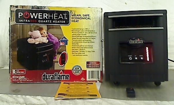 DURAFLAME 1500 Watt Infrared Quartz Heater