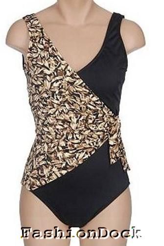 It Figures Long Torso Ecology Bathing Suit Swimsuit 12 