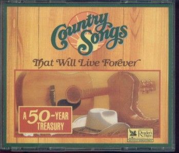 Country Songs That Will Live Forever A 50 Year Treasury Readers Digest