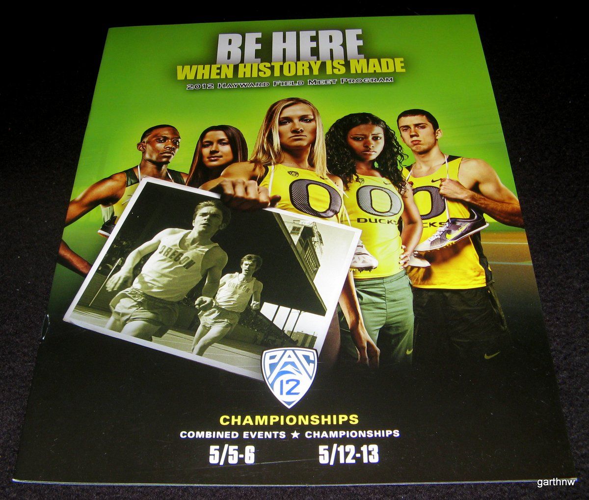 OREGON DUCKS TRACK & FIELD MINT 2012 TEAM PROGRAM Jordan Hasay STEVE