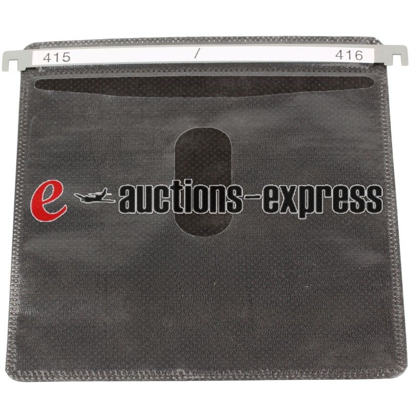  CD/DVD Plastic Refill Sleeves for Aluminum Cases, Media Storage Case