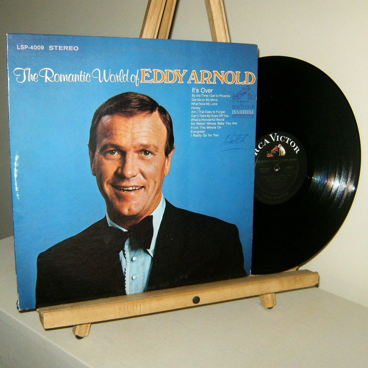 Eddy Arnold The Romantic World of Eddy Arnold 1968 Country Music Vinyl